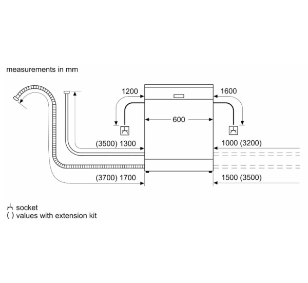 Bosch Serie 6 SMS6ZCI00G Dishwasher - Image 4